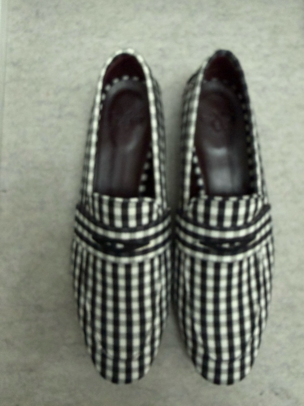 Bougeotte Vichy Cotton  Loafers